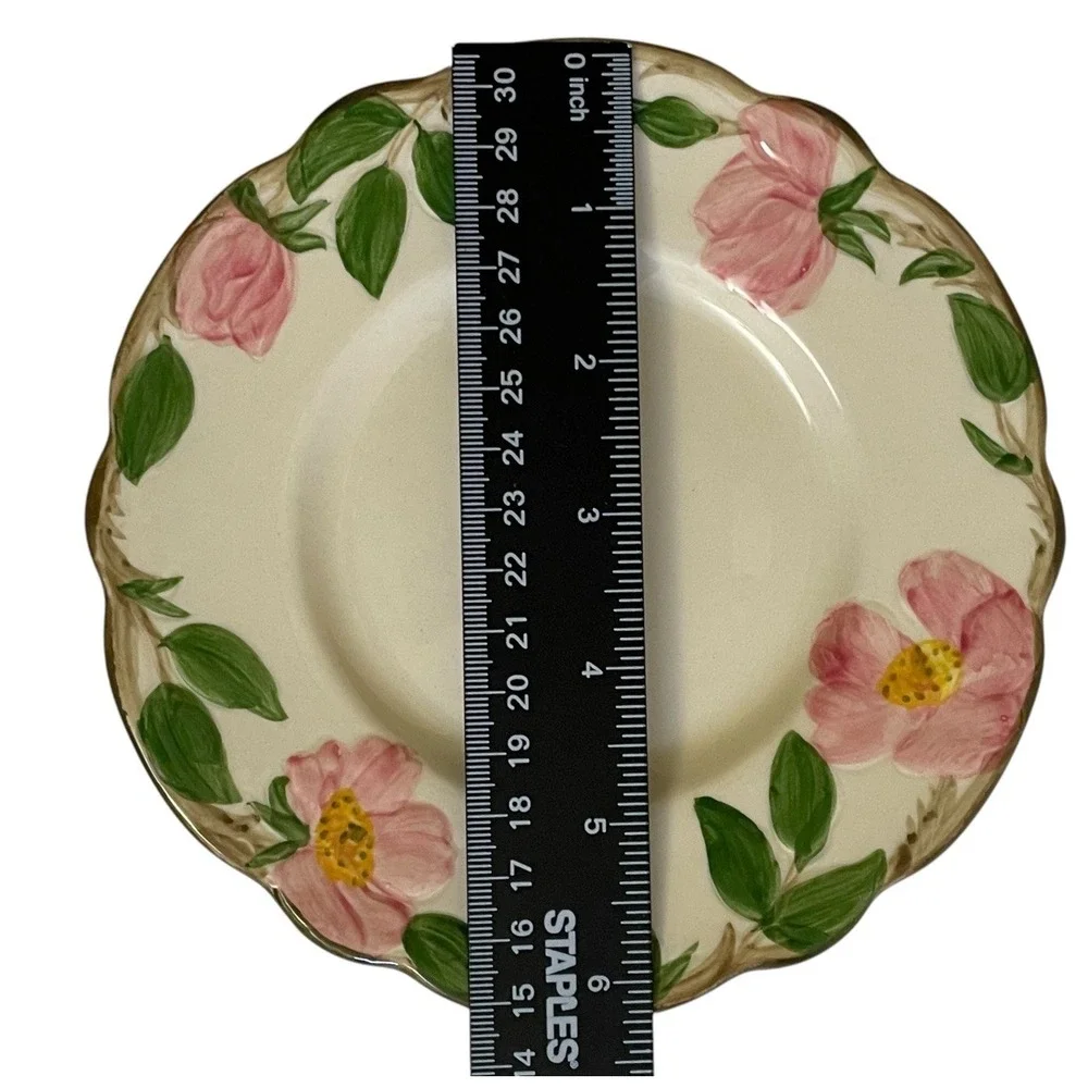 Franciscan Desert Rose Stoneware 20 Piece Set- Fruit, Bread, Salad, Dinner, Soup